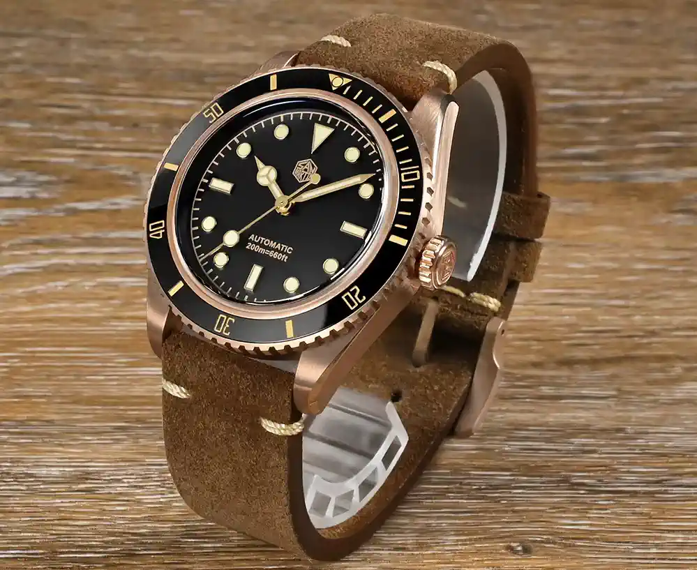 Unveiling the San Martin Bronze Diver: A Rolex Submariner Alternative