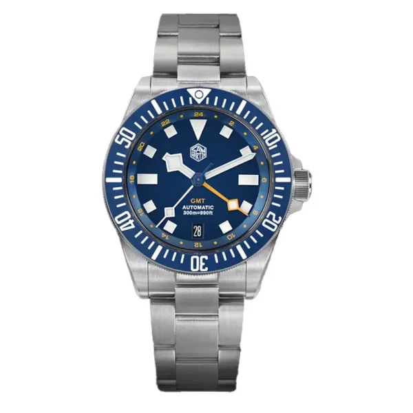San Martin 39mm Dive Watch Luxury GMT NH34 Automatic Movement Dive Timepiece - Image 3