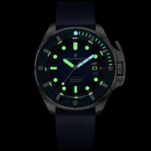 Aquatrident Carbon dive watch men’s NH35 automatic