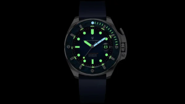 Aquatrident Deep Dive 500M Waterproof Men’s Watch – NH35 Automatic, Carbon Fiber Case