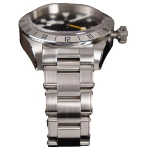 Cronos Vintage GMT 39mm NH34 Automatic Watch Classic Looks, Global Function