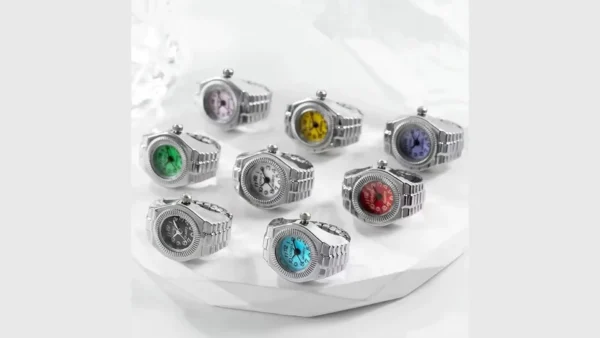 Ring Watch Men & Women Love – Alloy Shell with Modern Style