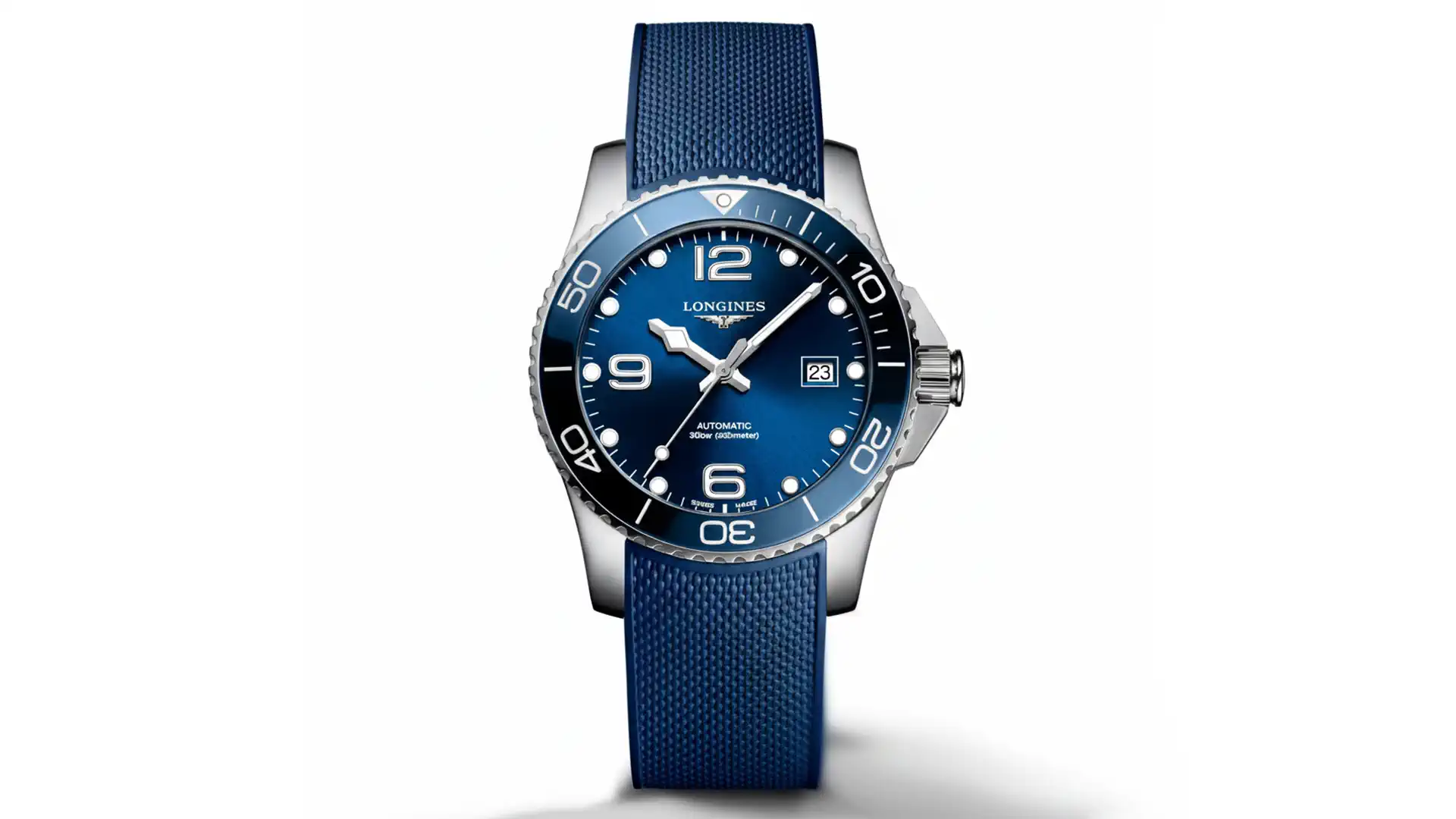 You are currently viewing Longines HydroConquest Rubber Strap 41mm flexible Dive Watch