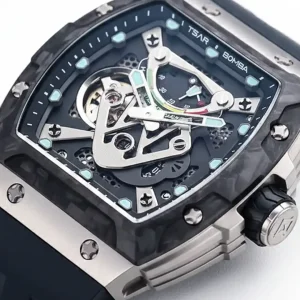 TSAR BOMBA Titanium Mechanical Watch for Men: Richard Mille Alternative