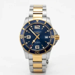 Longines HydroConquest Blue Gold Dial 41mm Automatic Swiss Dive Watch