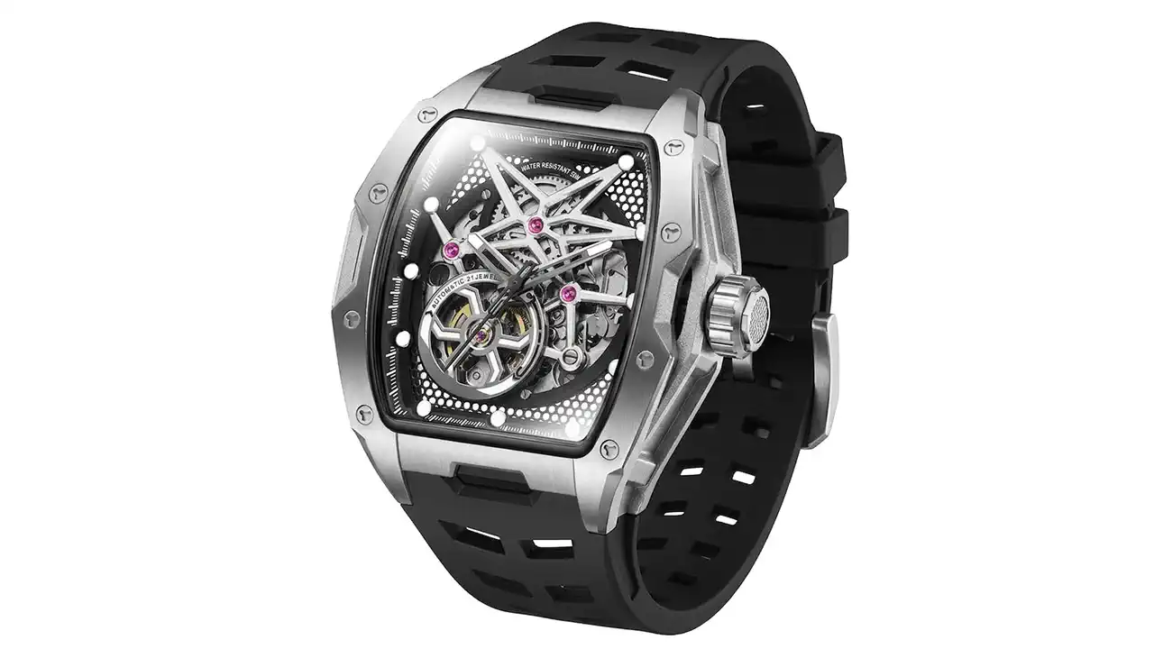 Luxury Sports Timepiece – Mechanical Skeleton Miyota 82S7 Watch
