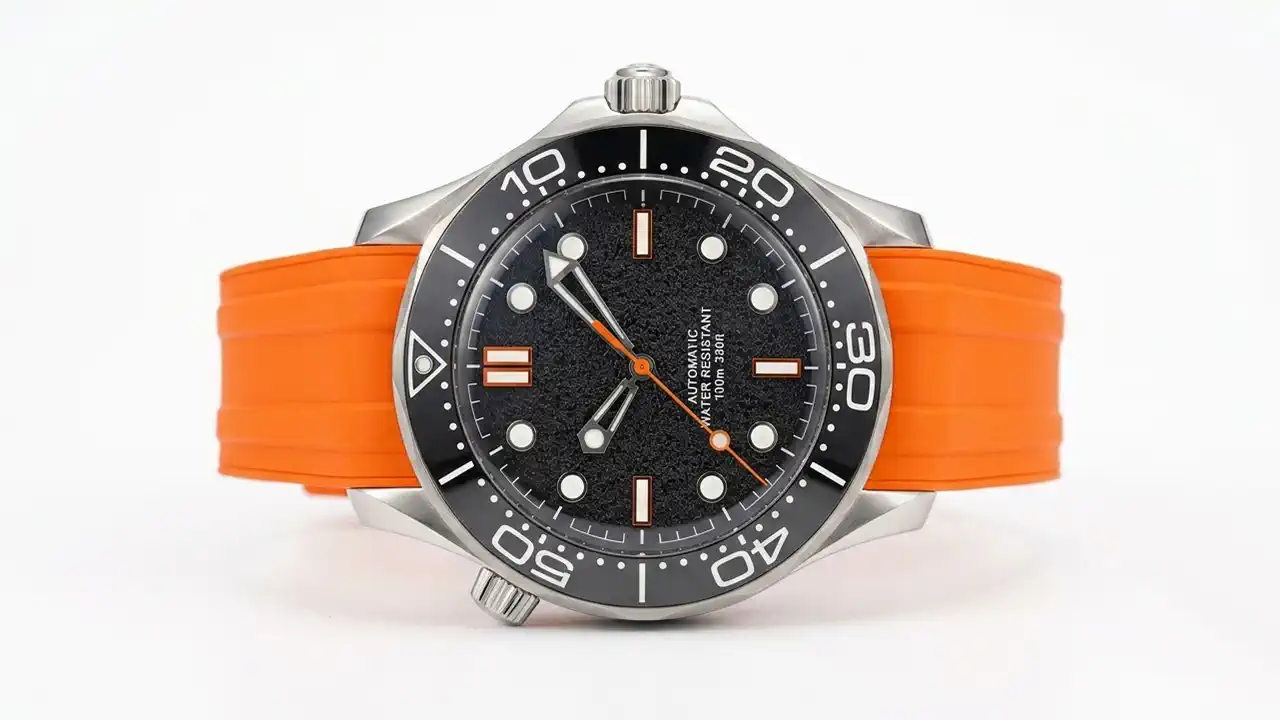The Mechanical Dive Watch Titanium That Looks Like a Luxury Icon Omega Seamaster - Image 4
